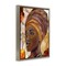 Stupell Industries Natural Tone Woman Portrait Framed Floater Canvas Wall Art Design by Jesse Keith